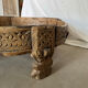 Indian Low Table Chakki Antique Solid Wood