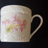 Set of six coffee cups and saucers, Limoges, Goumot Labesse