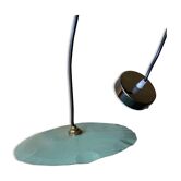 Green enamelled ceiling lamp