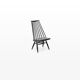 Fauteuil Mademoiselle par Ilmari Tapiovaara pour Asko, Finlande, années 1950.