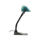Art Deco Desk Lamp Notary Lamp Erpe Model 52 Bauhaus Green Enamel