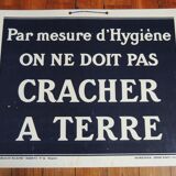 Factory sign "tableau-Maxime" Robert n°12 Spitting on Earth