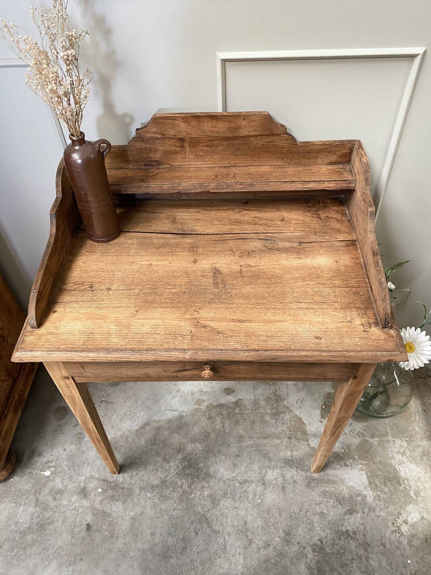 Oak dressing table