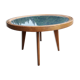 Coffee table vintage compass feet