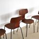 Set of 6 dining chairs model 3103 by Arne Jacobsen