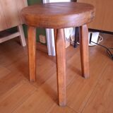 French work stool, pencil legs