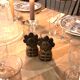 Vintage ceramic salt and pepper HH Japan