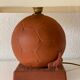 Football lamp and terracotta rooster from the 80s