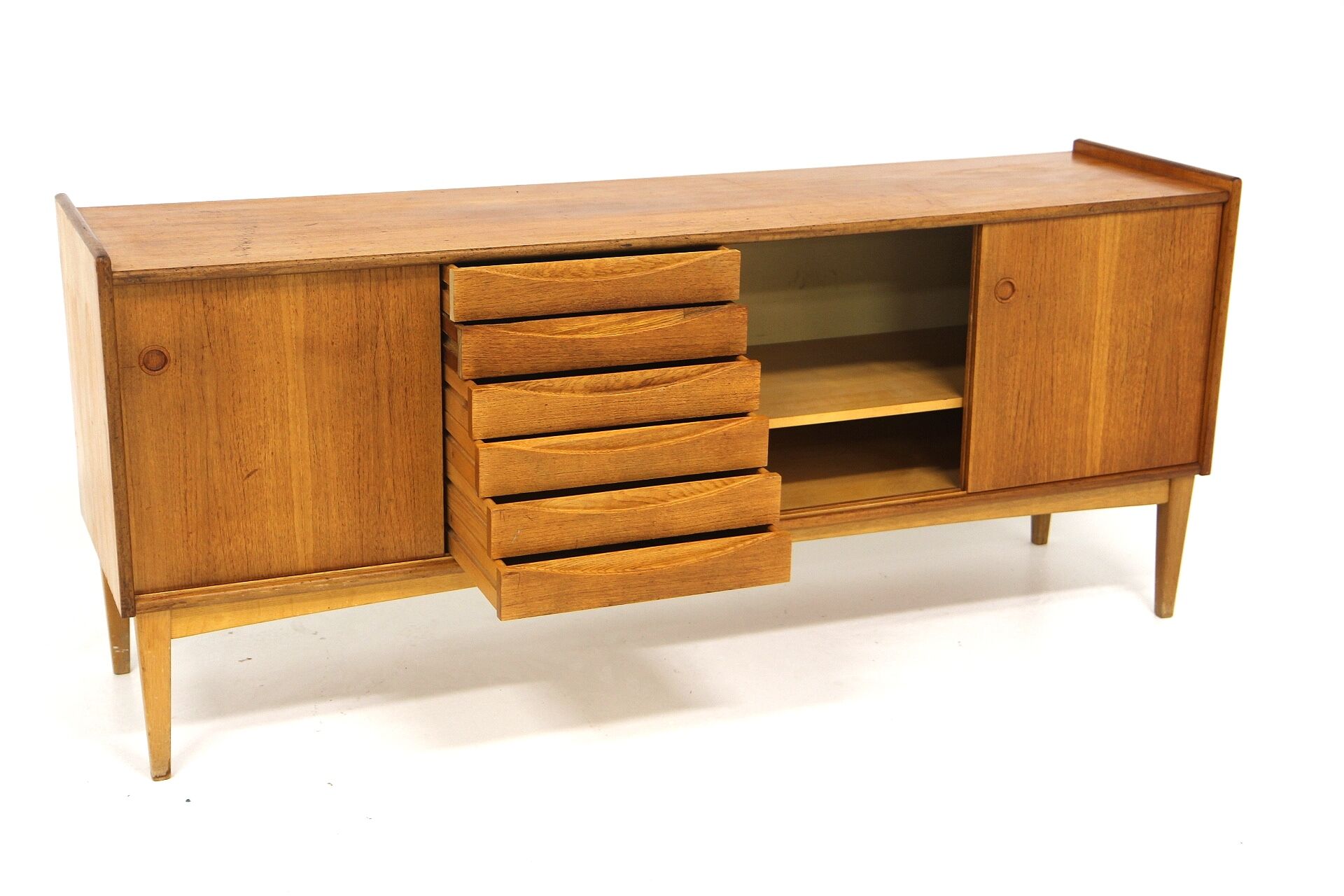 Teak sideboard, Bränntorps, Sweden, 1960