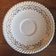 Set of 6 saucers small antique biscuit bread plates Limoges Villeroy and Bich Gilbert