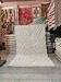 Large Moroccan Berber rug Beni Ouarain 300 x 200 cm – Cream wool with patterns
