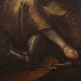 17th century painting, the baptism of Clorinda