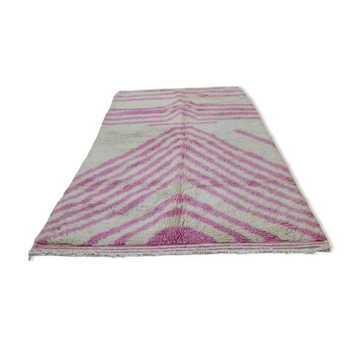Handmade wool Berber rug 250x150 cm