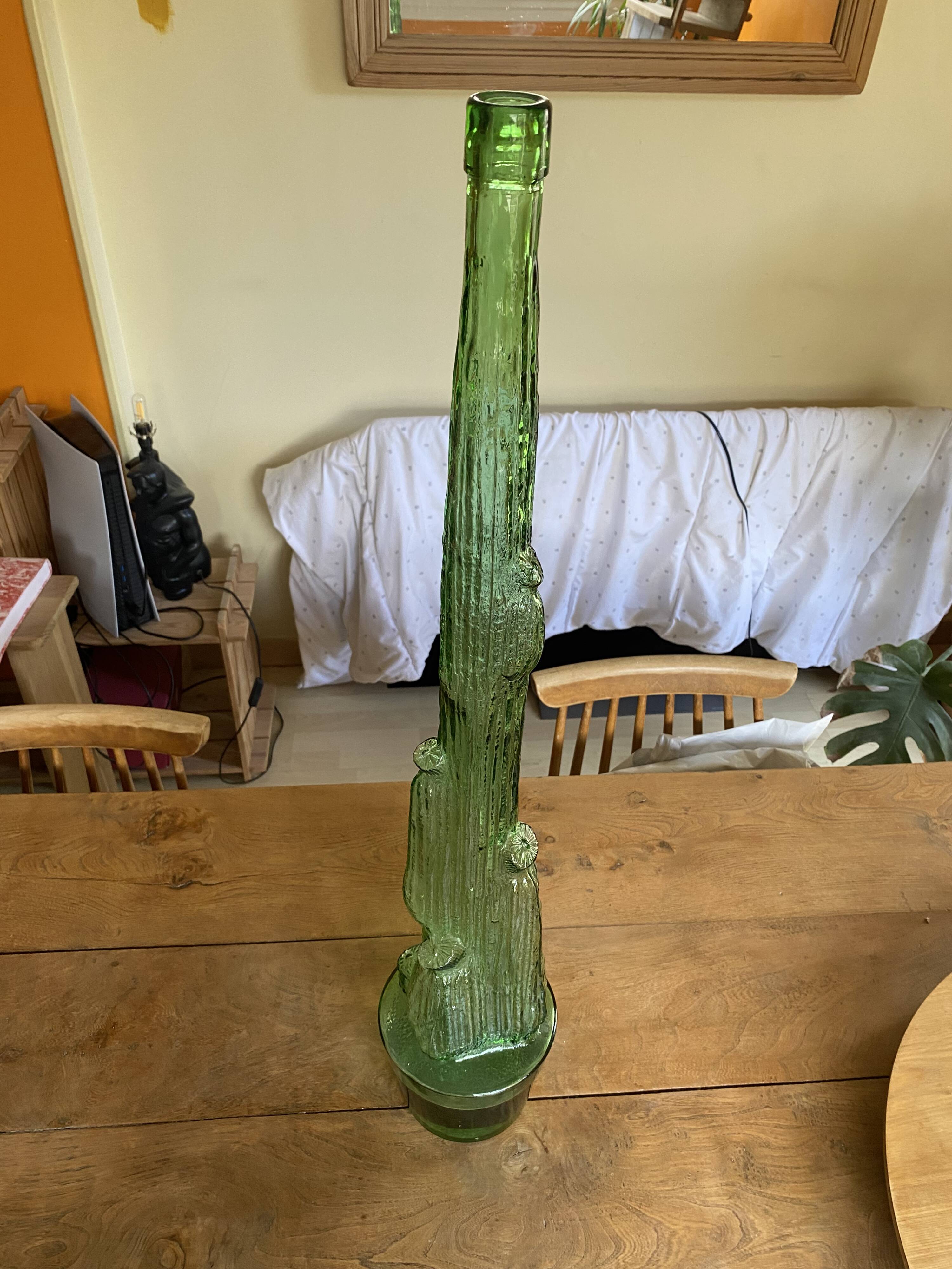 Vintage Italian Chianti carafe from the 70s.
