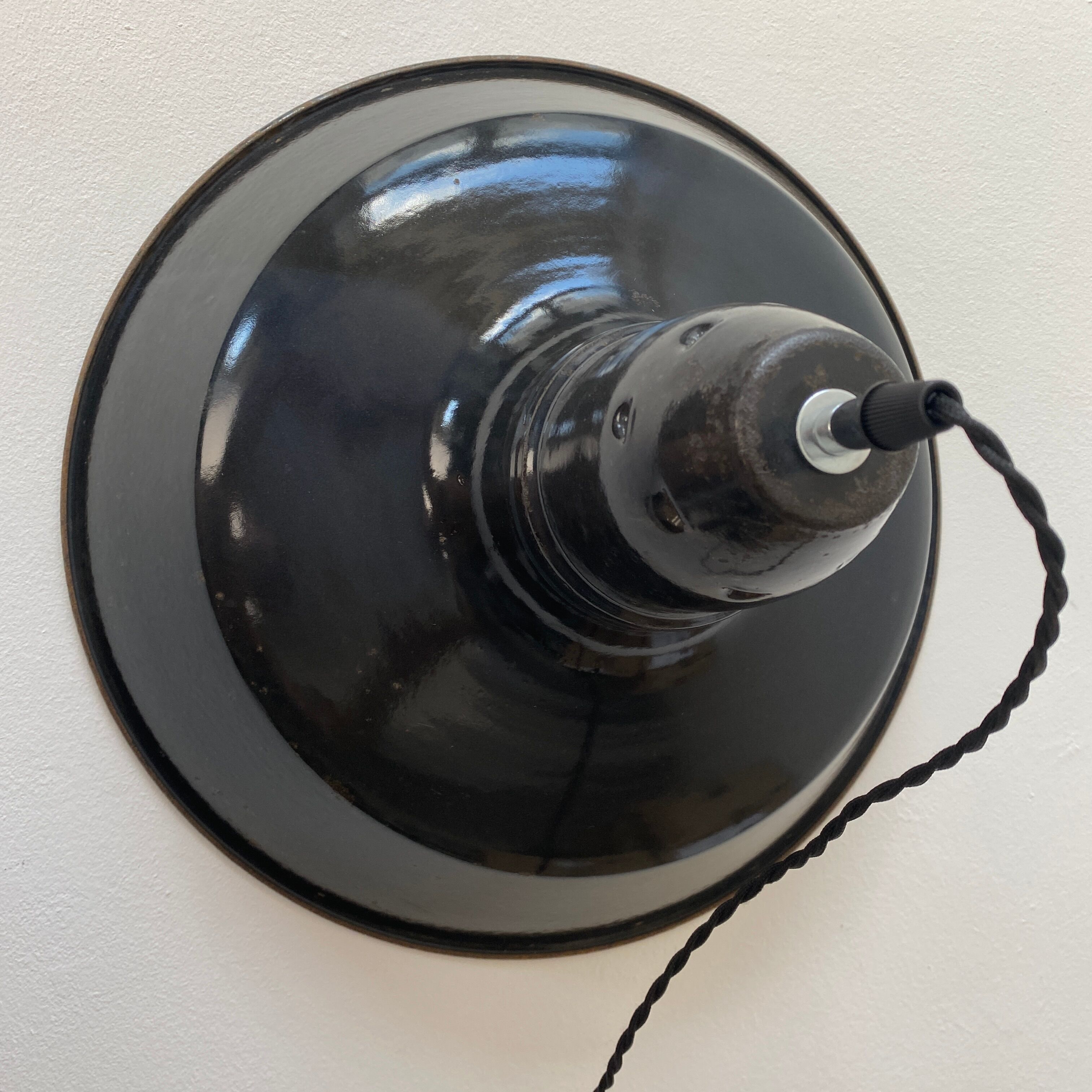 Pair of old industrial suspensions 40 cm