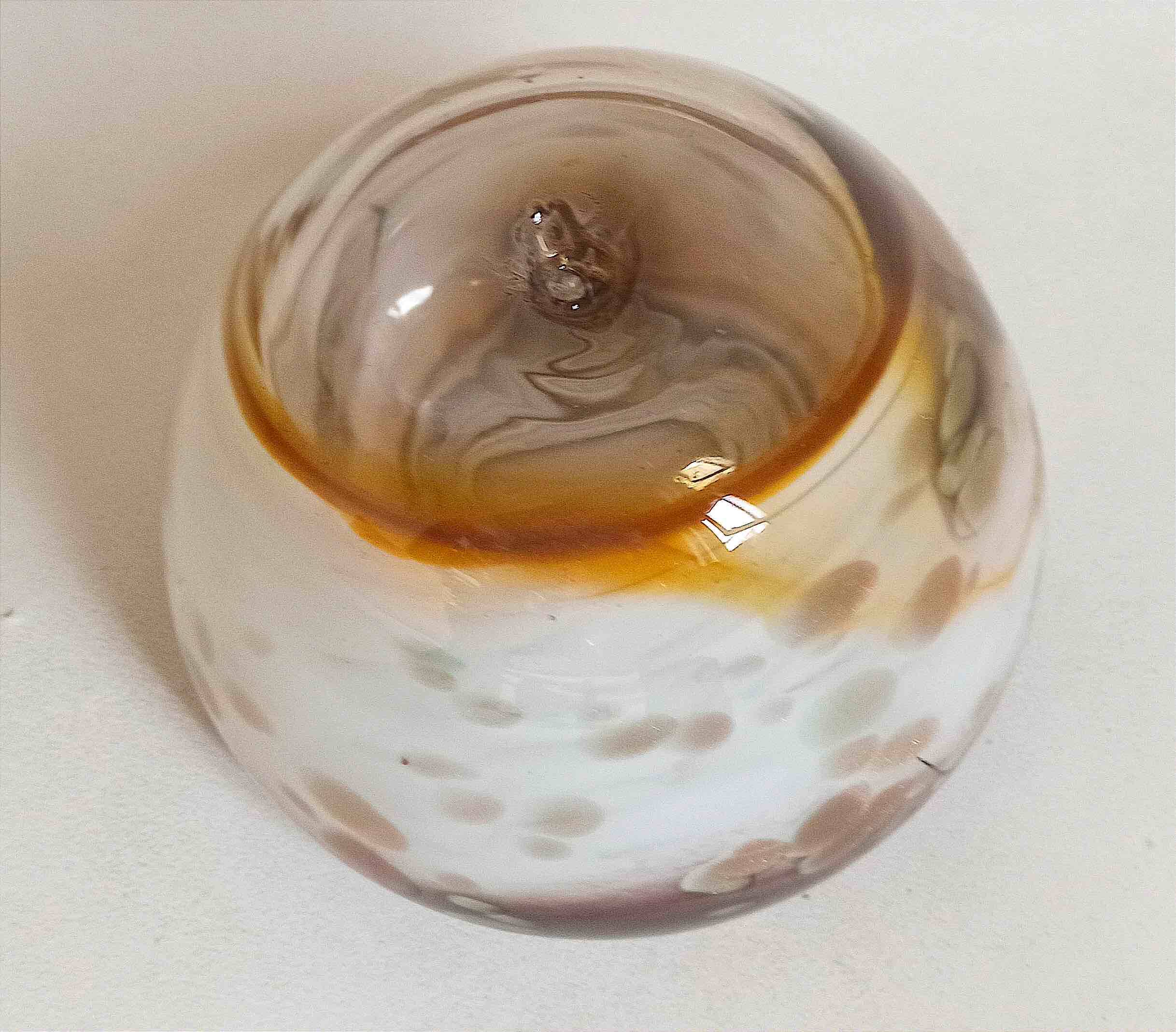 Speckled Murano vase Width 22 cm