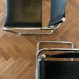 Set of 4 Fasem armchairs