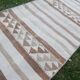 Vintage Turkish hallway rug 84x337 cm