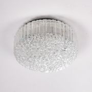 Glass Flush Mount or Sconce by Helena Tynell for Glashütte Limburg, 1960s