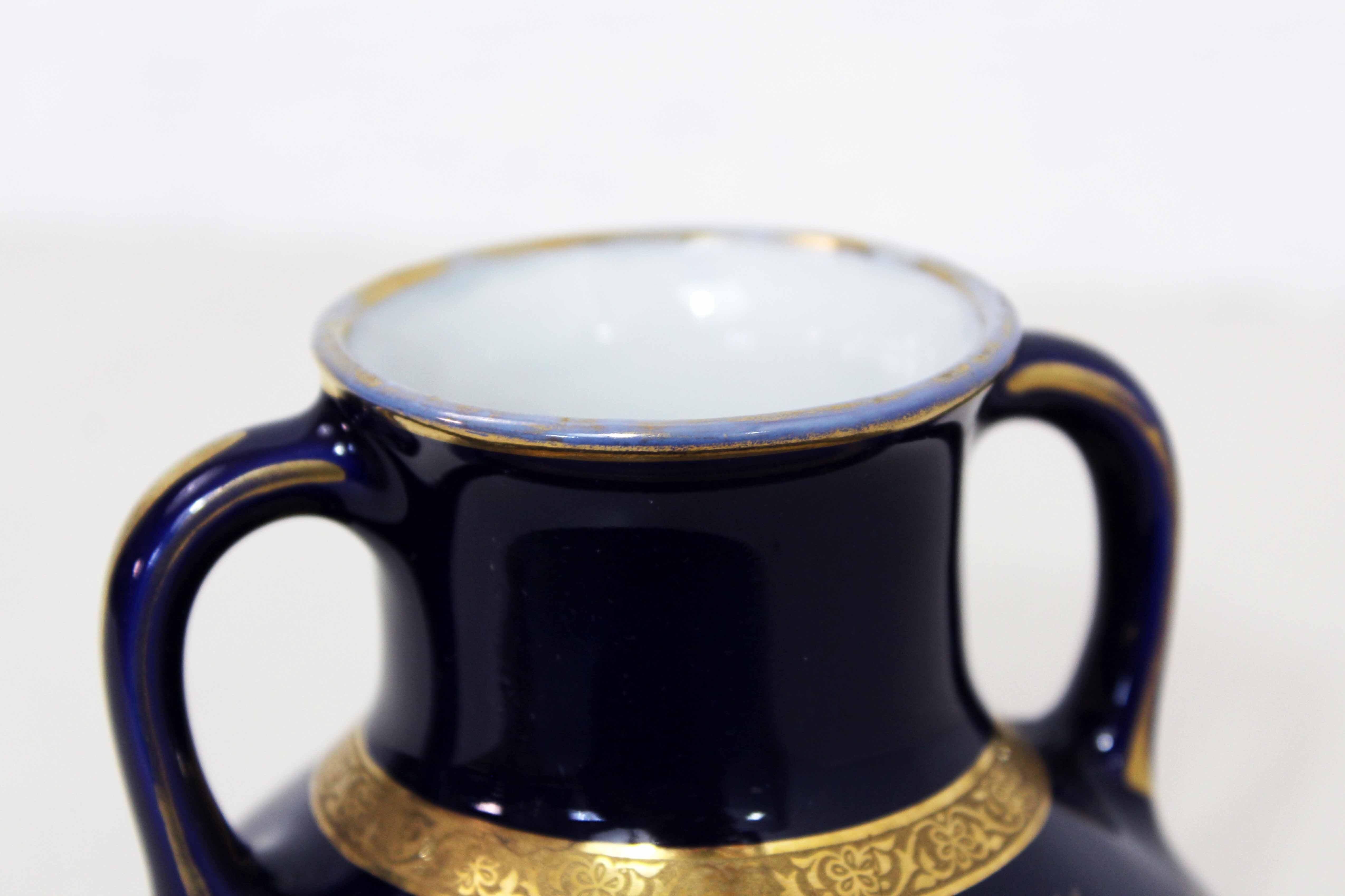 Limoges porcelain vase