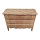 Louis XV chest of drawers in raw wood