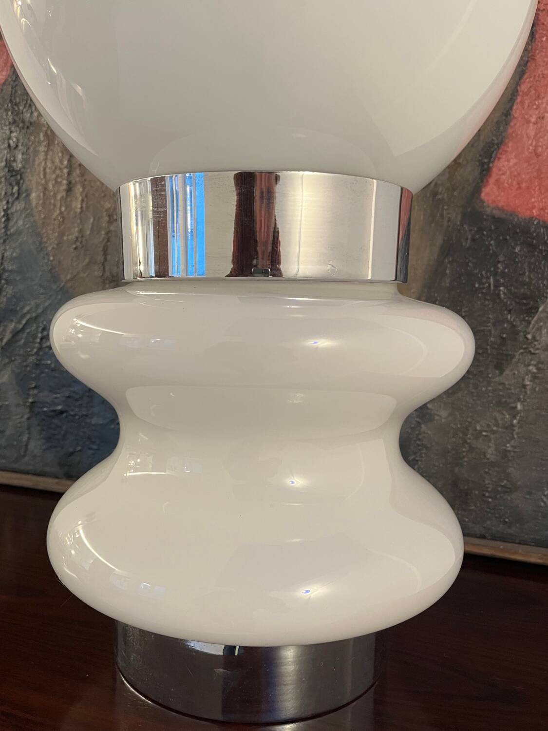 Italian vintage lamp Carlo Nason - Mazzega