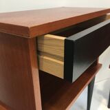 Pair of Scandinavian teak bedside tables