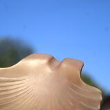 Vintage brass shell tray