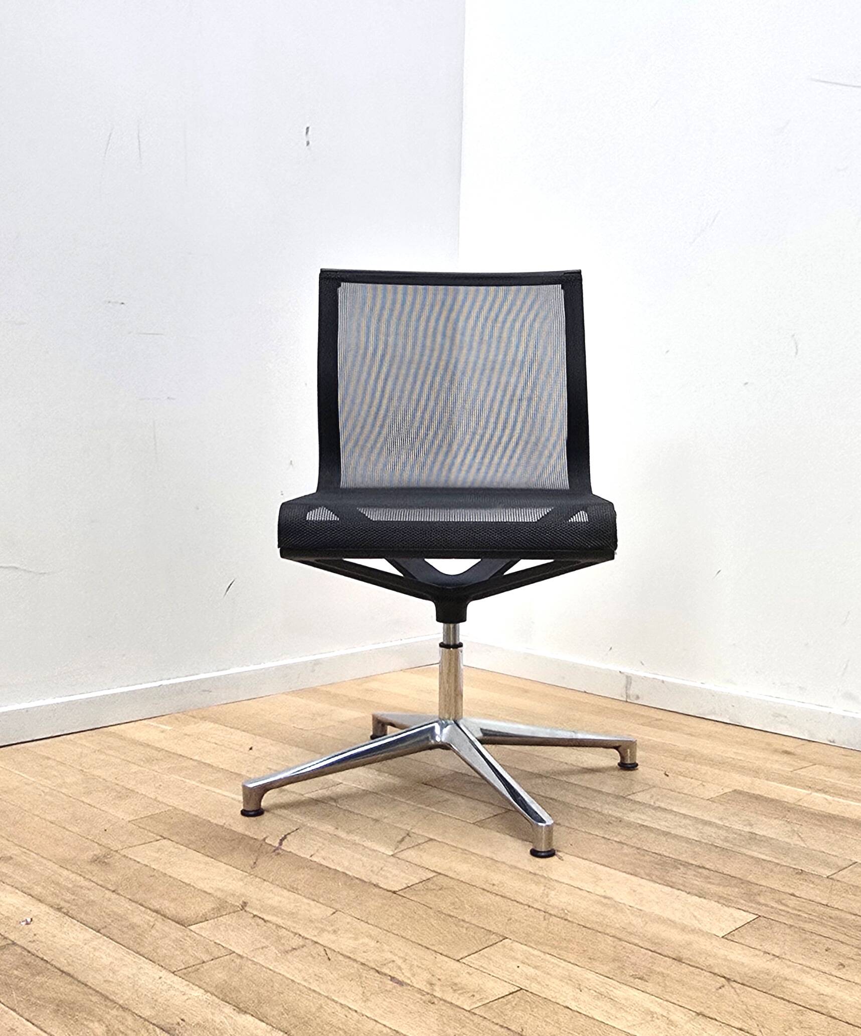 Set of 6 Stick Chair office chairs, ICF