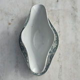 Sauce boat 1900 iron earth model Versailles St Amand