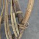 Bamboo and rattan armchair