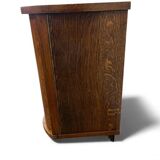 Vintage Art Deco style sideboard/cabinet/storage unit with rounded shapes