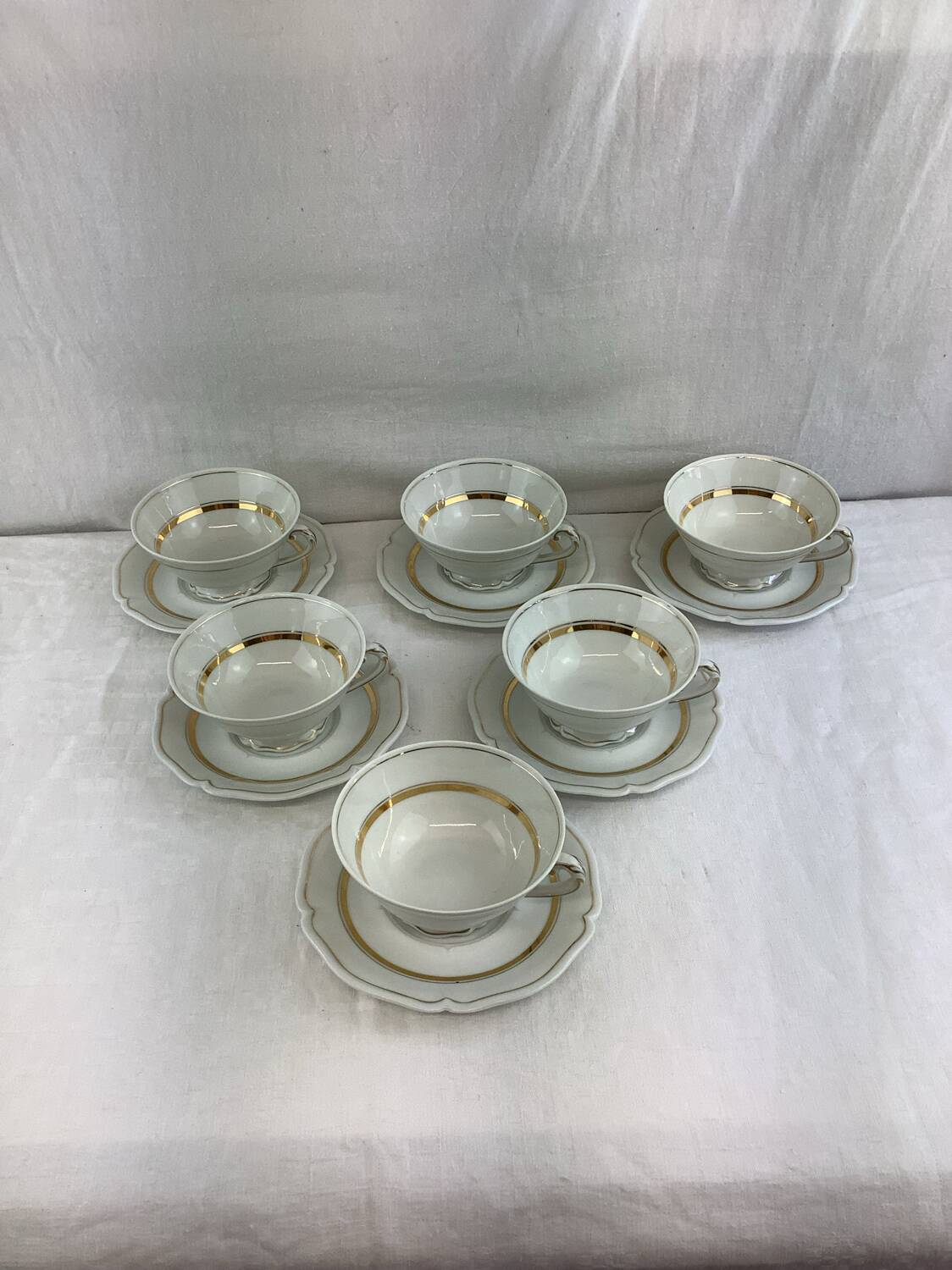 Tasses & soucoupes Porcelaine Royale Limoges