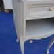 Pair of bedside tables style L XV gray