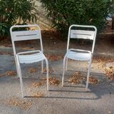 2 Chairs Tolix Garden Chairs
