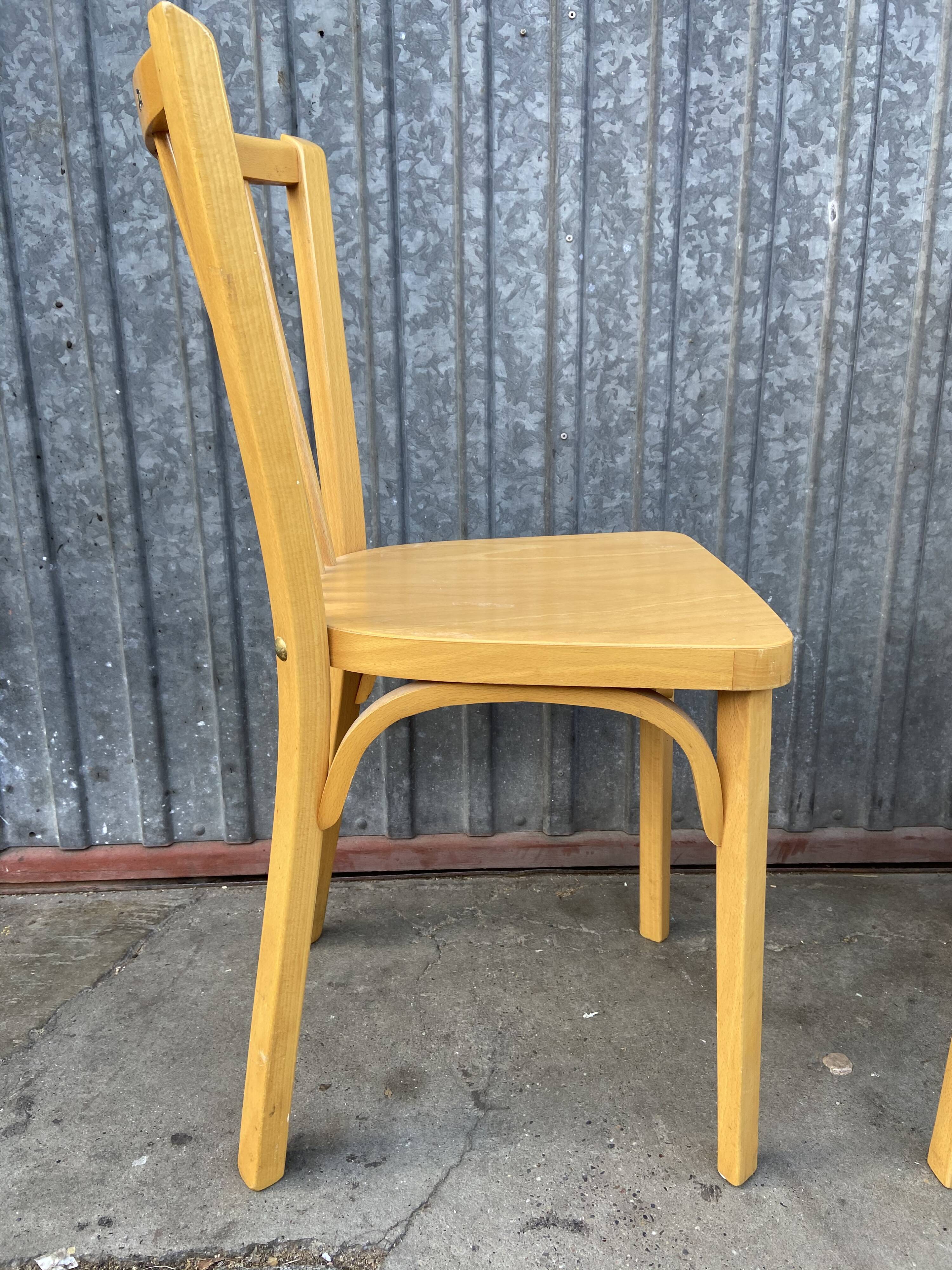 2 Baumann bistro chairs