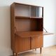 Vintage 1950s wooden secretary desk
