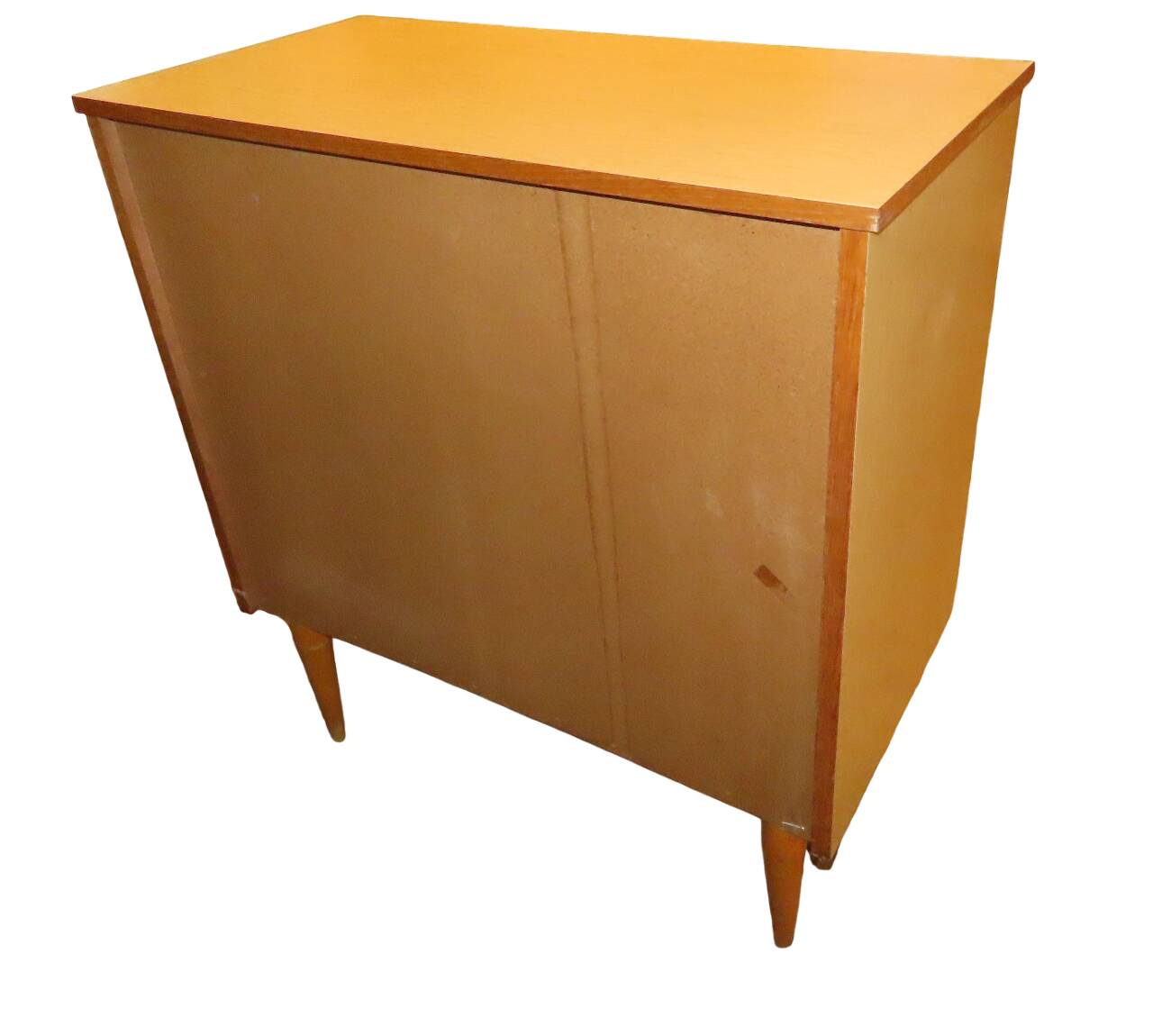 Vintage 4-drawer chest of drawers 1960