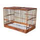 Cage à oiseaux bois année 50