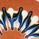 Ceramic footed bowl from Troyan, Bulgaria.