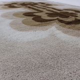 Tapis mid-century scandinave beige style ege rya 1970s