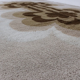 Tapis mid-century scandinave beige style ege rya 1970s