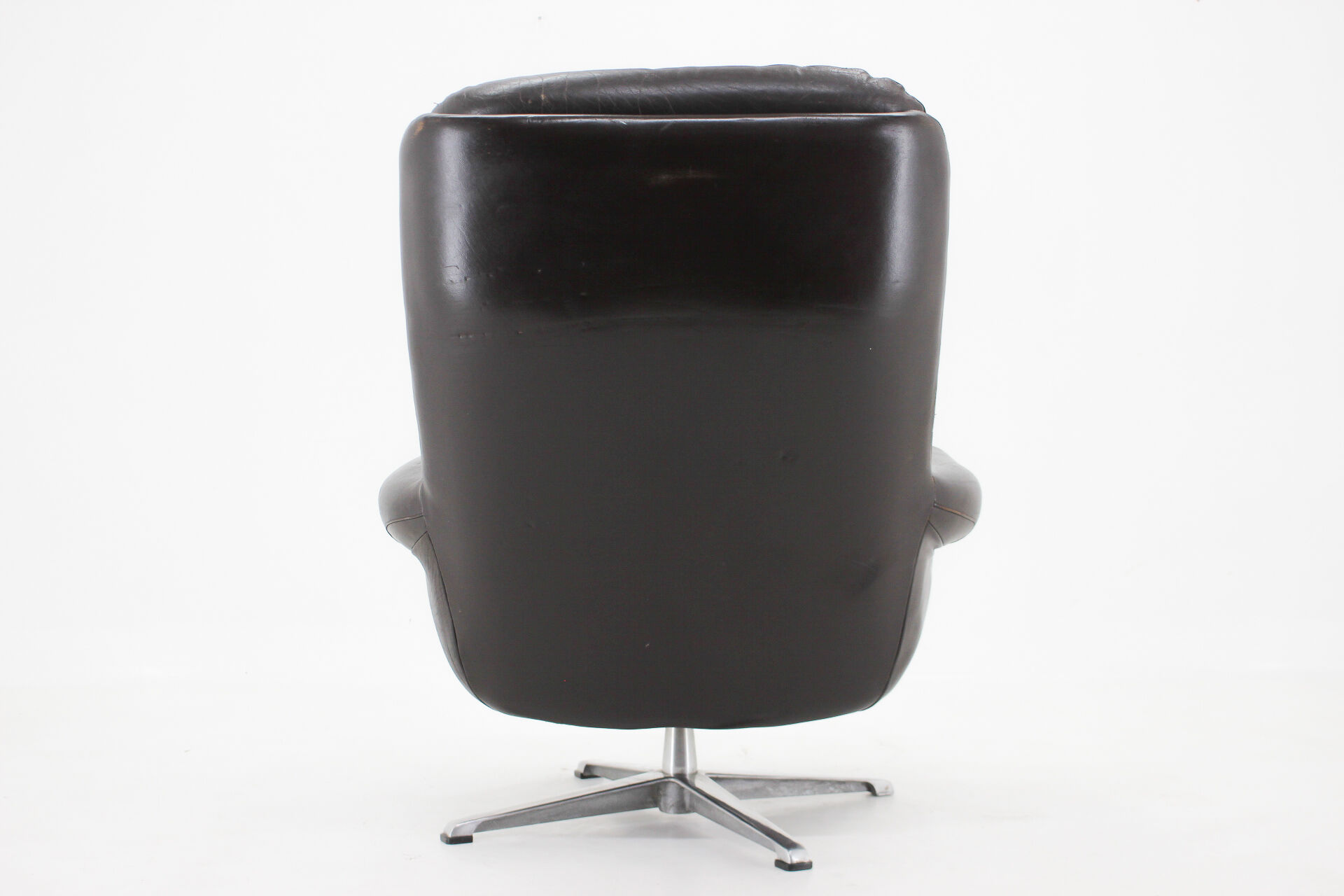 1970's Scandinavian Leather Armchair