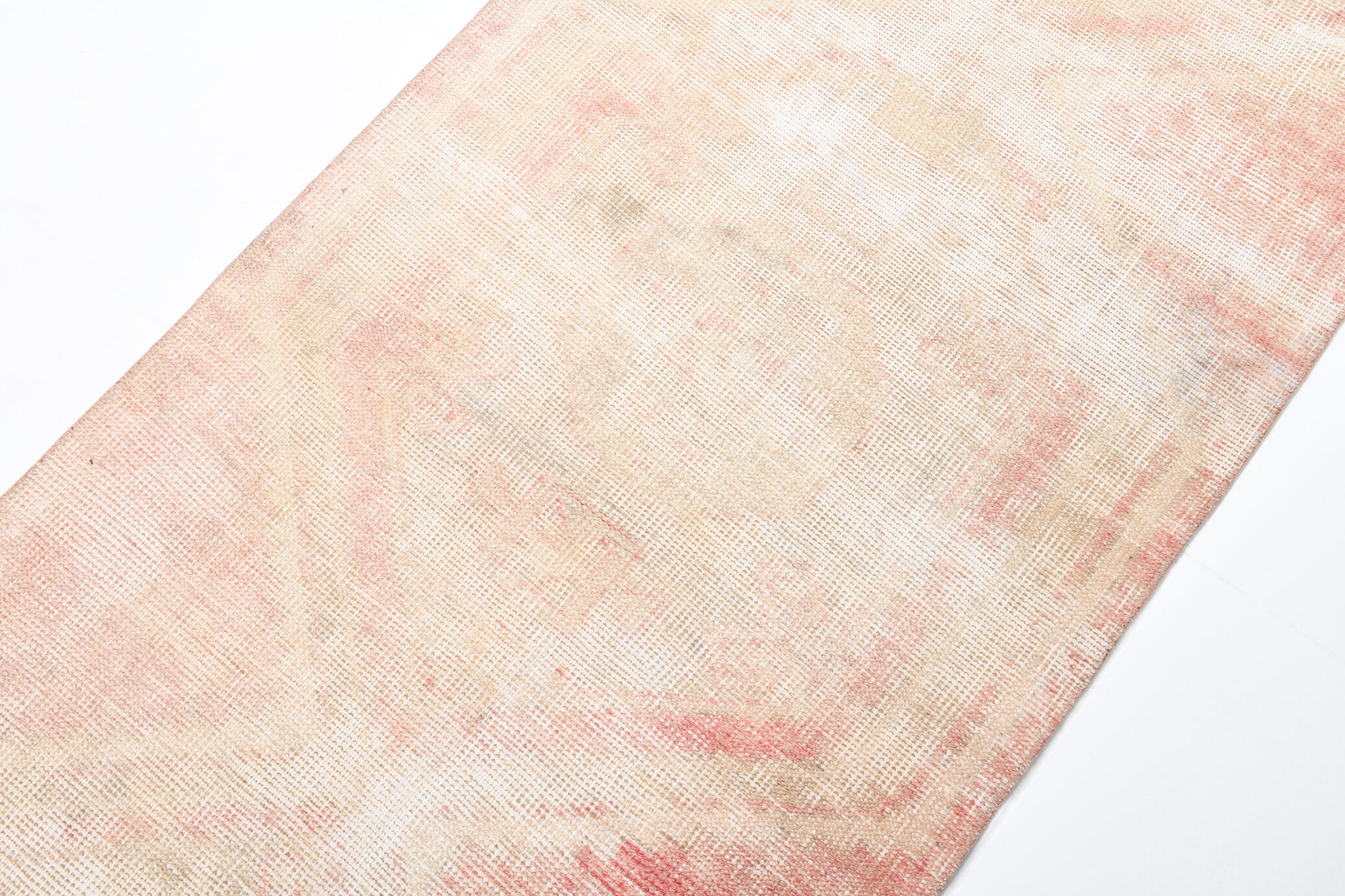 3x11 faded color turkish runner rug 340x86cm