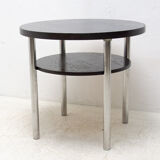 Bauhaus Chromed Coffee Table by Robert Slezak, 1930s