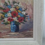 Peinture a l'huile signé