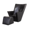 Burkhard Voghterr ‘Armilla’ lounge chair & ottoman for Arflex, 90