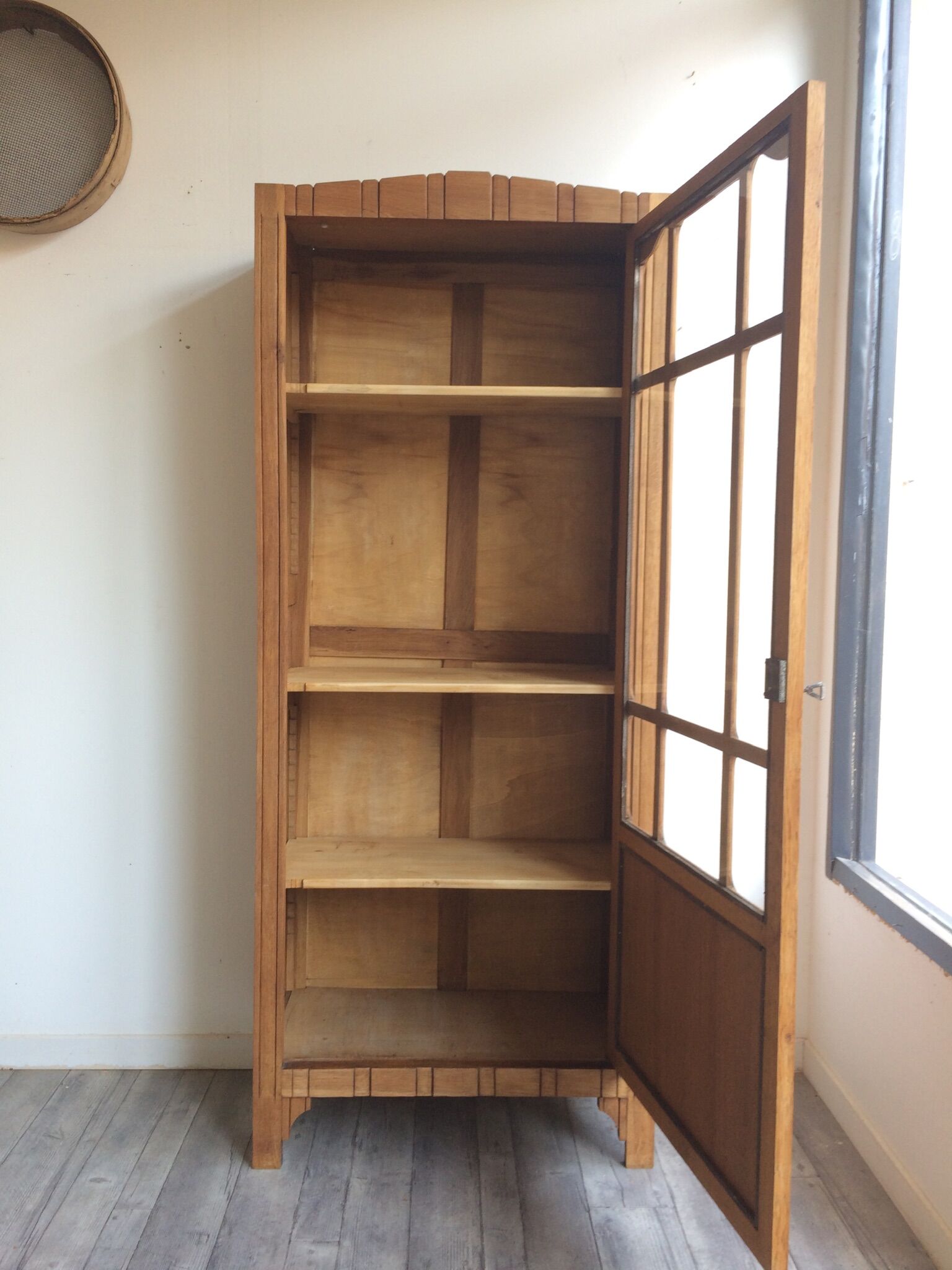 Art Deco glass cabinet