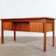 Vintage Teak Schreibtisch Desk Mid Century Danish Design 60er