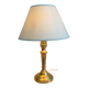 Vintage brass foot lamp